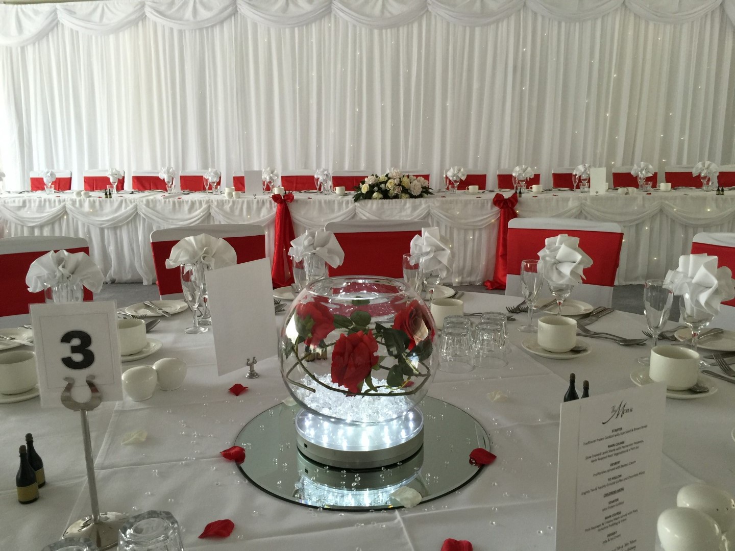 Lush Occassions Chair Covers, Sashes and Centrepieces